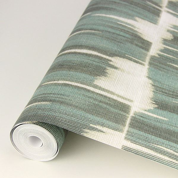 Serendipity Teal Shibori Wallpaper  | Brewster Wallcovering - The WorkRm