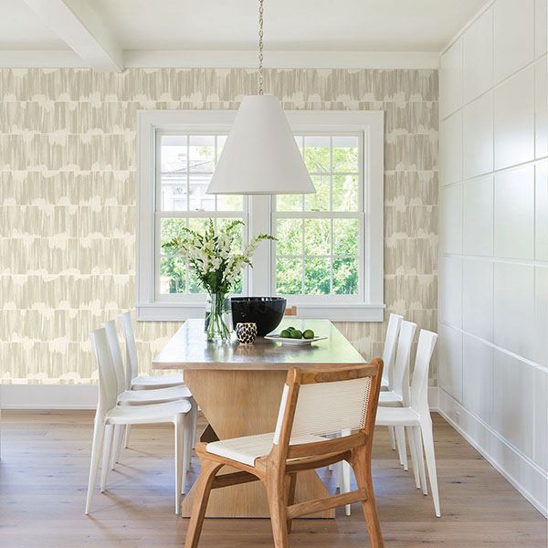 Serendipity Beige Shibori Wallpaper  | Brewster Wallcovering - The WorkRm