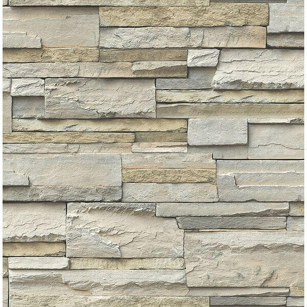 Slate Peel & Stick Wallpaper - York Wallcoverings - NU2675 - York Wallcoverings Wallpaper