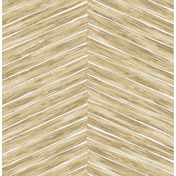 Picture of Pina Brown Chevron Weave Wallpaper