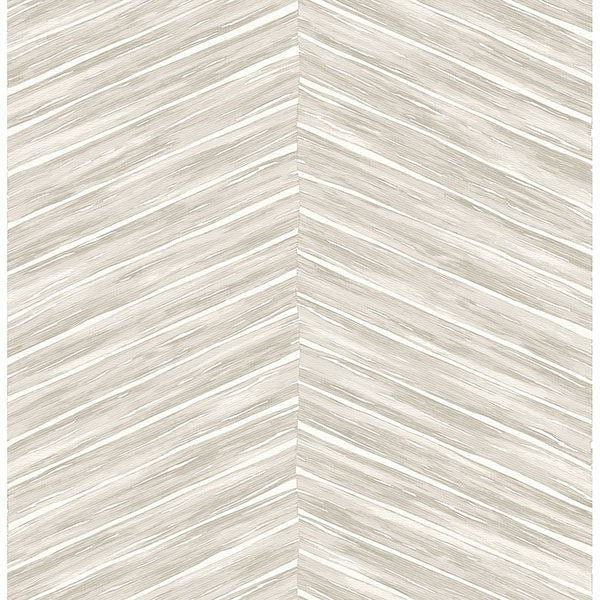 Picture of Pina Light Grey Chevron Weave Wallpaper