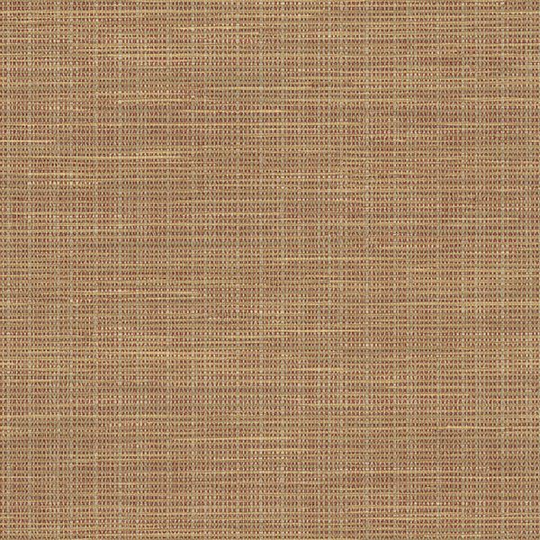 Brewster Wallcovering-Hartman Red Faux Grasscloth Wallpaper