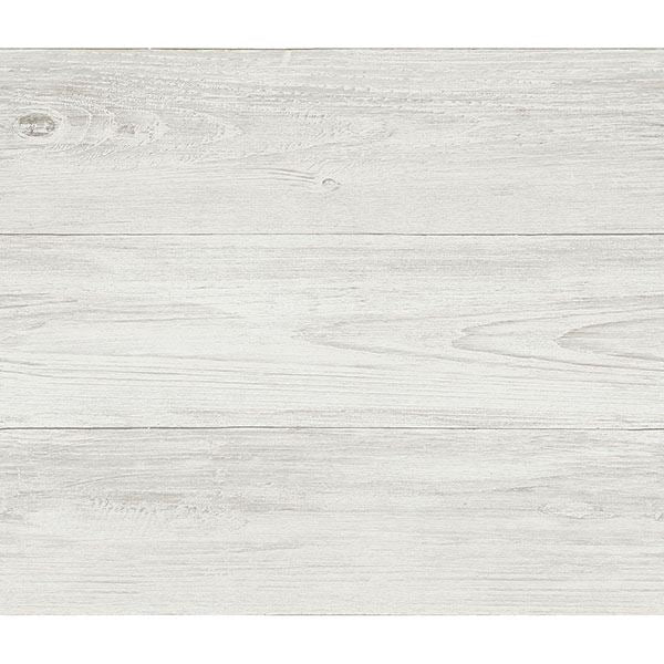 Picture of Thatcher Off-White Wood Wallpaper