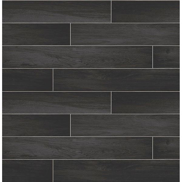 nika-black-sleek-wood-wallpaper-york-wallcoverings-2767-23820 - York Wallcoverings Wallpaper