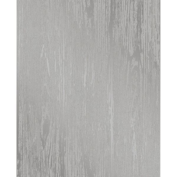 Brewster Wallcovering-Superior Grey Wood Wallpaper