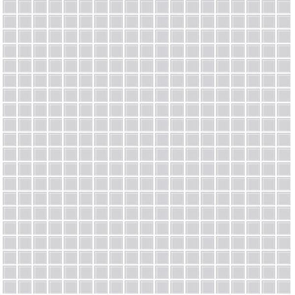 tessellate-light-grey-glass-tile-wallpaper-york-wallcoverings-2767-23783 - York Wallcoverings Wallpaper