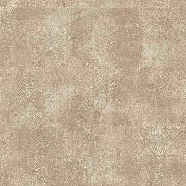 Azoic Copper Brushstroke Squares Wallpaper - York Wallcoverings - 2767-24432