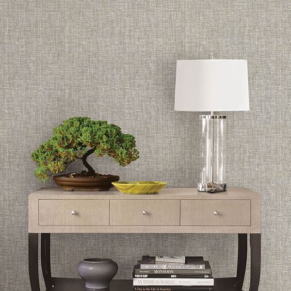 sampson-grey-oasis-wallpaper-york-wallcoverings-2767-22755 - York Wallcoverings Wallpaper