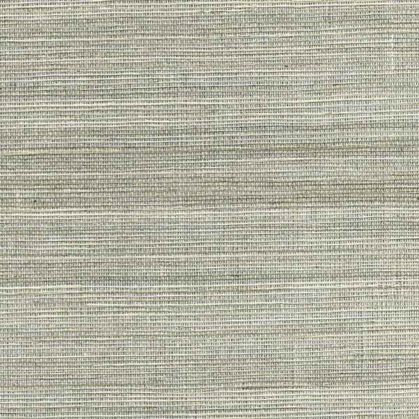 Nathan Silver Grasscloth Wallpaper - York Wallcoverings - 2732-80010