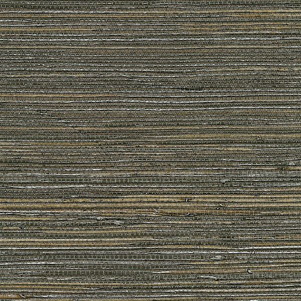 Shandong Chocolate Ramie Grasscloth Wallpaper - York Wallcoverings - 2732-80071 - York Wallcoverings Wallpaper
