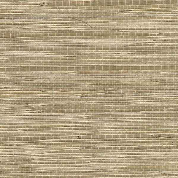 Bataan Wheat Grasscloth Wallpaper - York Wallcoverings - 2732-65621