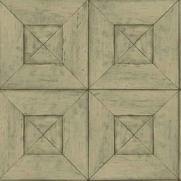 Avery Green Wood Wallpaper - York Wallcoverings - 3115-12452 - York Wallcoverings Wallpaper