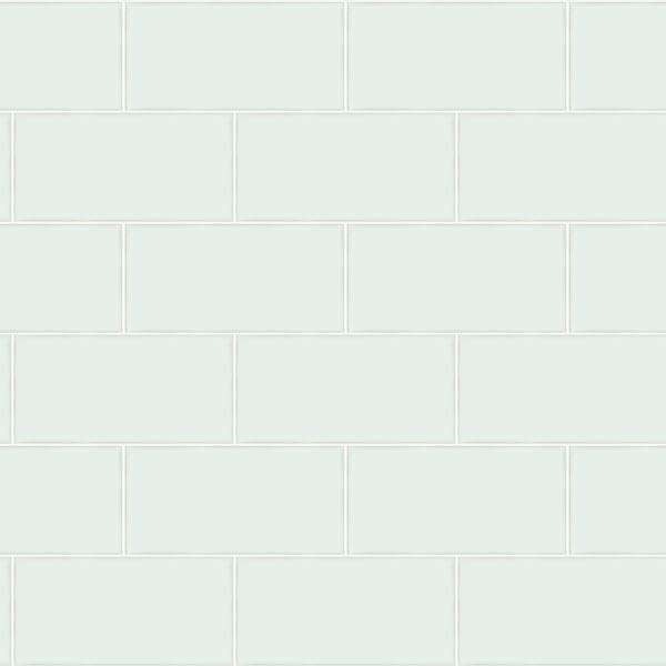 freedom-mint-subway-tile-wallpaper-york-wallcoverings-3115-12492 - York Wallcoverings Wallpaper
