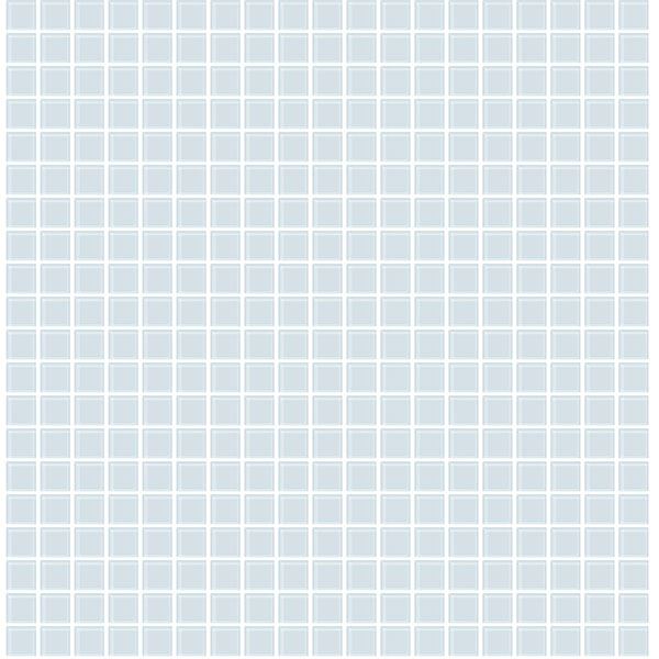 Picture of Crystalline Light Blue Glass Tile Wallpaper