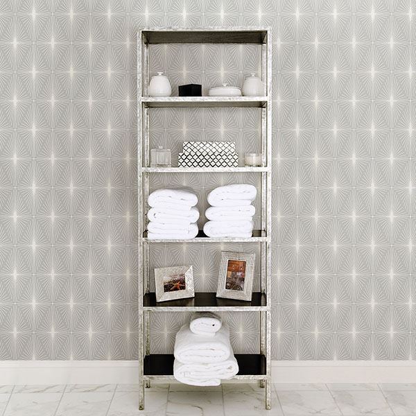 Draper Grey Geometric Wallpaper - York Wallcoverings - 2766-23871 - York Wallcoverings Wallpaper