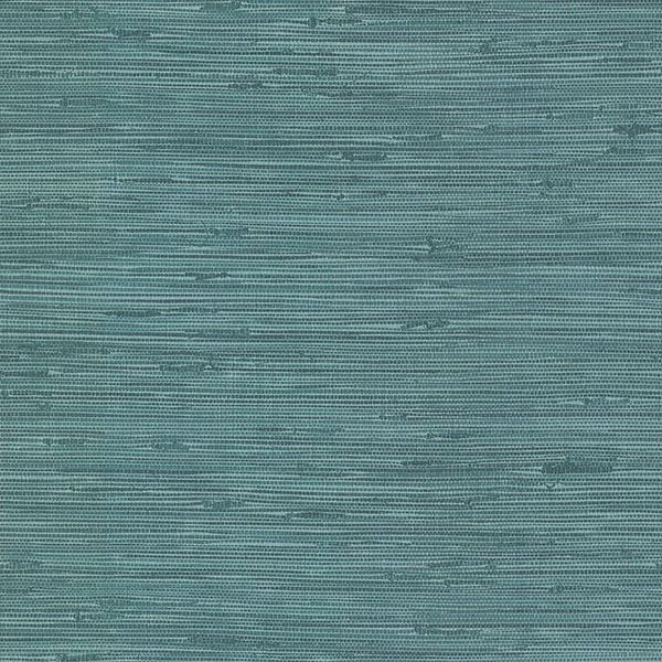 Picture of Lycaste Teal Weave Texture Wallpaper