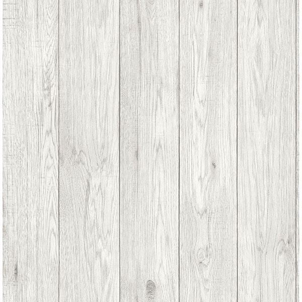 Mammoth White Lumber Wood Wallpaper  | Brewster Wallcovering - The WorkRm