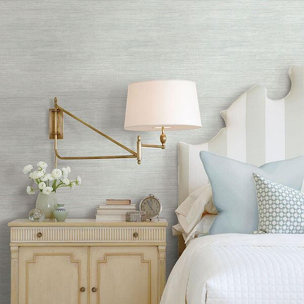 Cloud Faux Grass Wallpaper - York Wallcoverings - 2785-24857 - York Wallcoverings Wallpaper