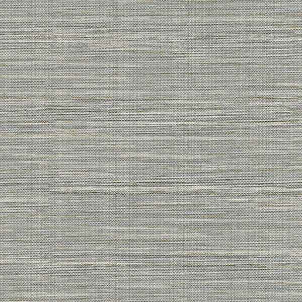 Bay Grey Linen Texture Wallpaper - York Wallcoverings - 2807-8016 - York Wallcoverings Wallpaper