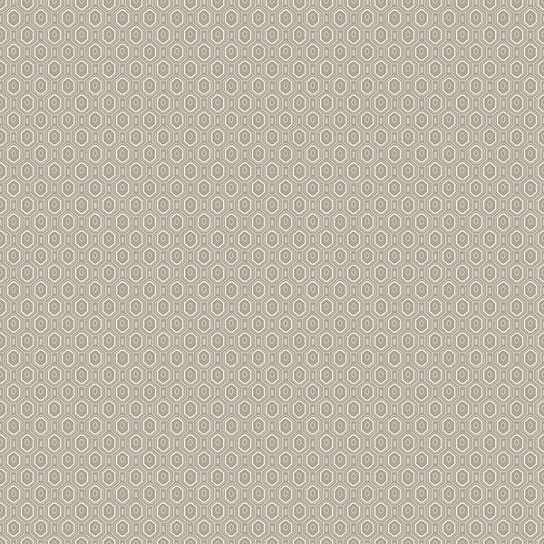 Picture of Ambassador Grey Geometric Wallpaper