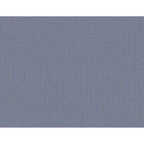 Oriel Denim Fine Linen Wallpaper - York Wallcoverings - 2765-BW40802 - York Wallcoverings Wallpaper