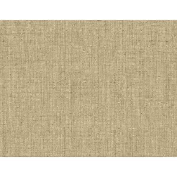 Oriel Khaki Fine Linen Wallpaper - York Wallcoverings - 2765-BW40825