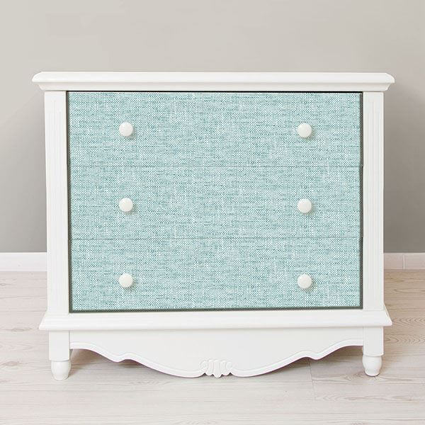 Aqua Poplin Texture Peel Stick Wallpaper - York Wallcoverings - NU2919 - York Wallcoverings Wallpaper