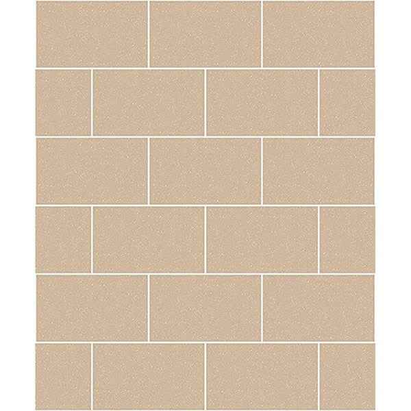 Joan Wheat Tile Wallpaper - York Wallcoverings - M1330 - York Wallcoverings Wallpaper