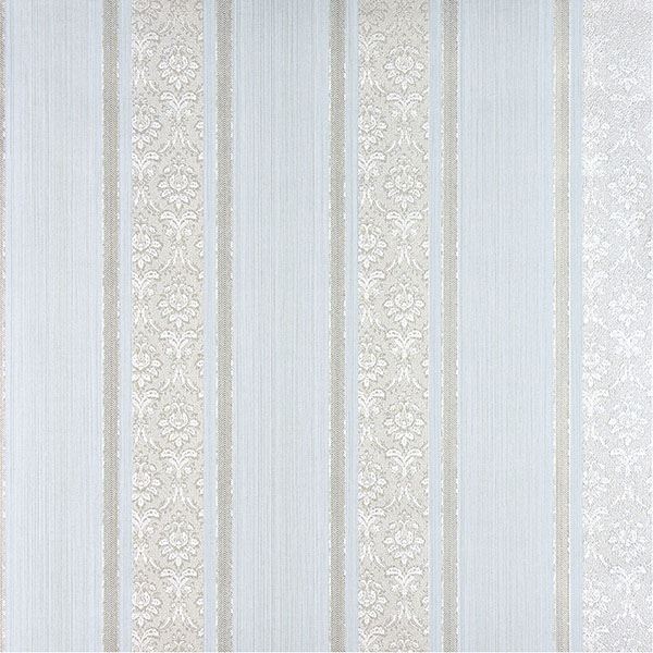 Picture of Mackenzie Mint Stripe Wallpaper