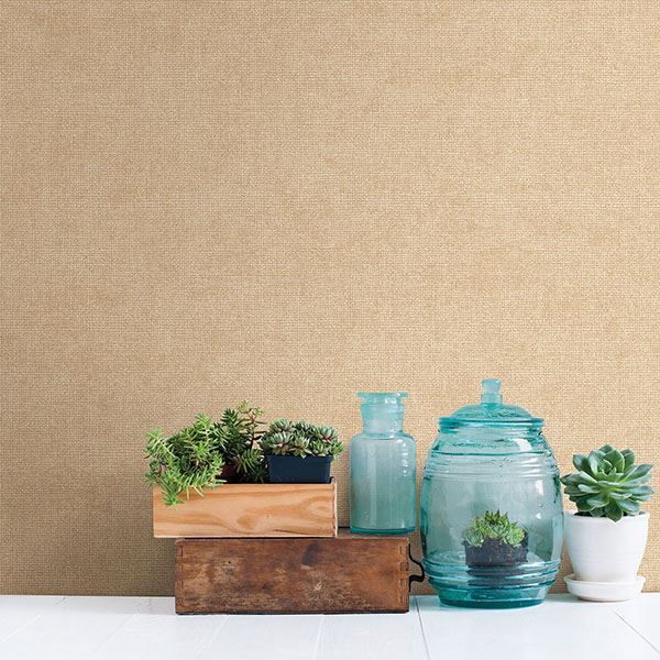 Nina Wheat Texture Wallpaper  | Brewster Wallcovering - The WorkRm