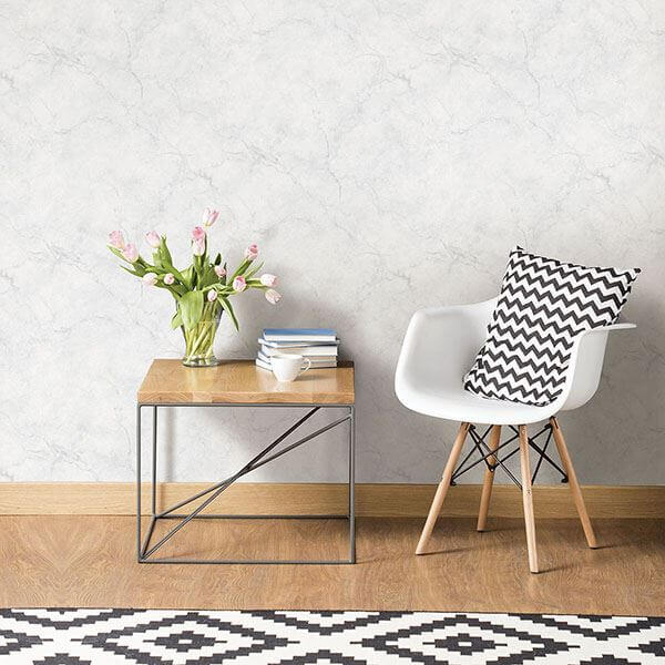 Carrara Marble Peel Stick Wallpaper - York Wallcoverings - NU2090 - York Wallcoverings Wallpaper