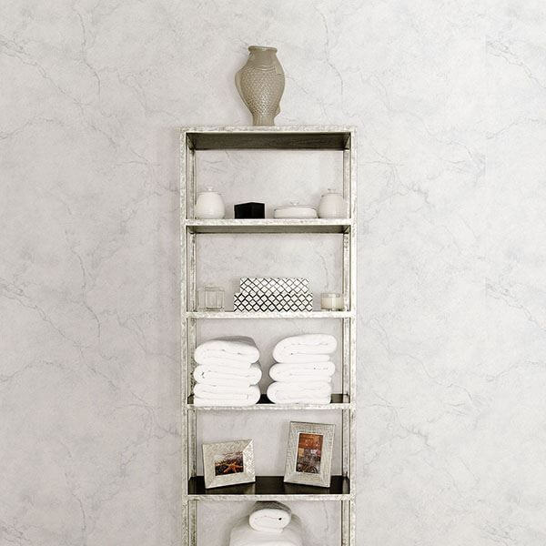 Carrara Marble Peel Stick Wallpaper - York Wallcoverings - NU2090 - York Wallcoverings Wallpaper