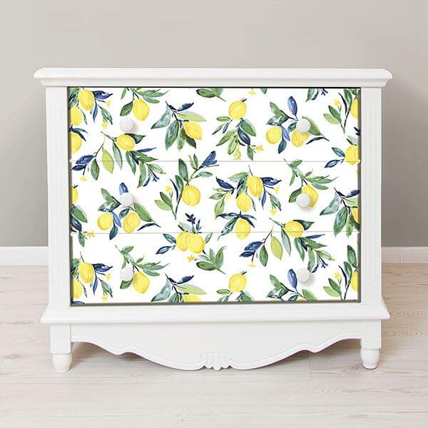 Lemon Drop Yellow Peel Stick Wallpaper - York Wallcoverings - NUS3161 - York Wallcoverings Wallpaper