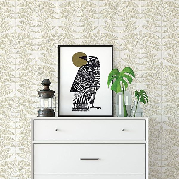 akira-beige-leaf-wallpaper-york-wallcoverings-2821-25100