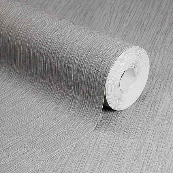 Hera Grey Textured Wallpaper - York Wallcoverings - RD463 - York Wallcoverings Wallpaper