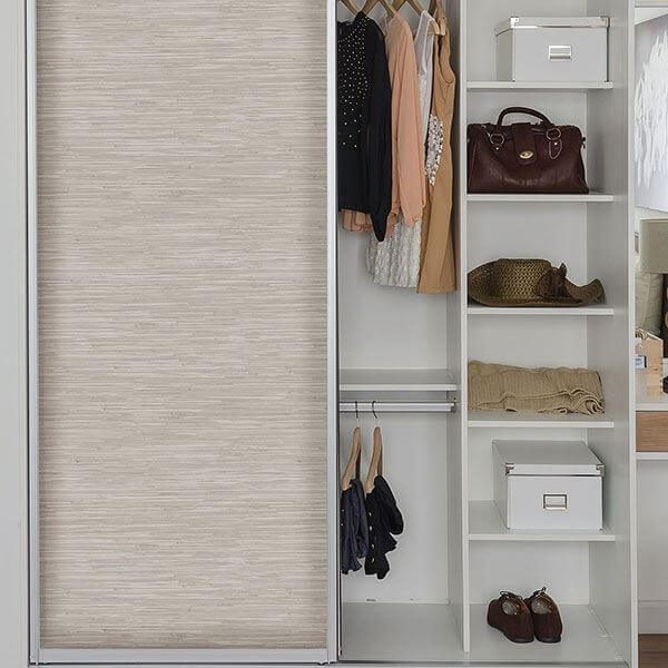 Cream Grassweave Peel and Stick Wallpaper - York Wallcoverings - NUS2875 - York Wallcoverings Wallpaper