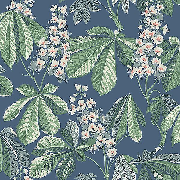 Chestnut Slate Floral Wallpaper - York Wallcoverings - 2827-7201 - York Wallcoverings Wallpaper