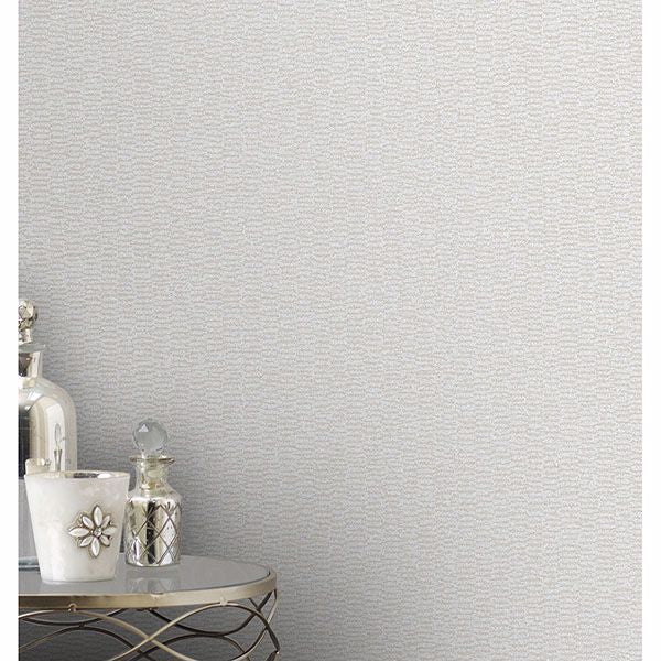 Fleur Cream Texture Wallpaper  | Brewster Wallcovering