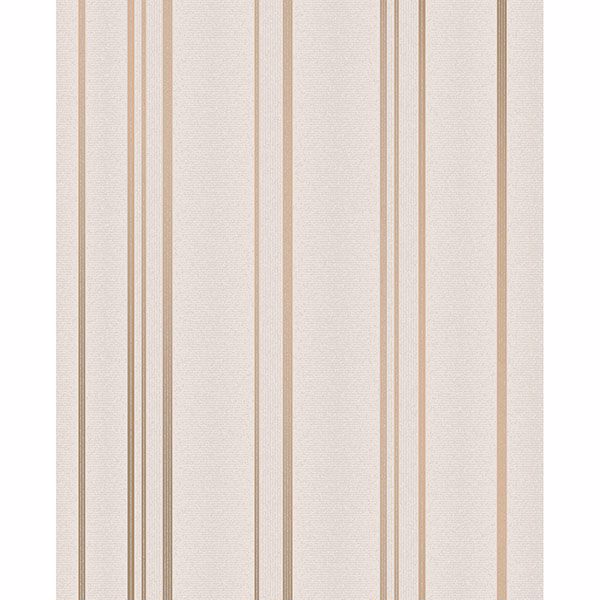 Picture of Thierry Rose Gold Stripe Wallpaper