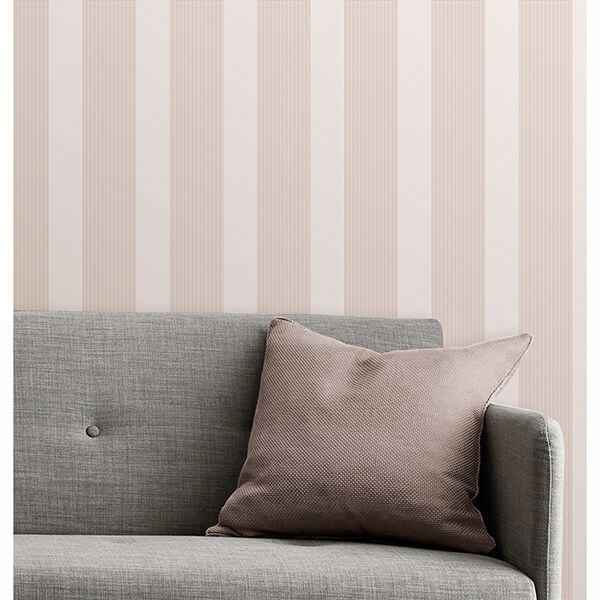 Visby Mauve Stripe Wallpaper - York Wallcoverings - 2889-25210 - York Wallcoverings Wallpaper