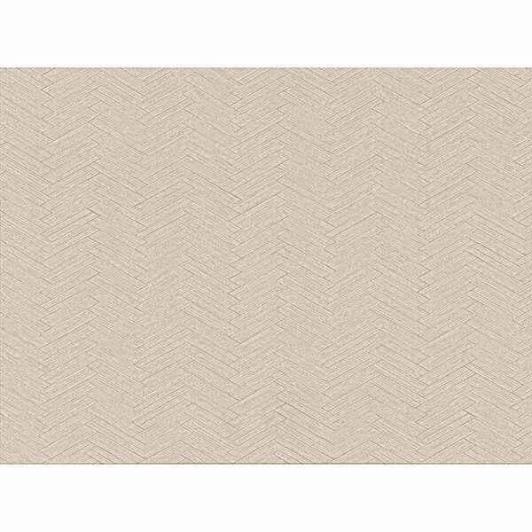 Karma Beige Herringhone Weave Wallpaper - York Wallcoverings - 2830-2762 - York Wallcoverings Wallpaper