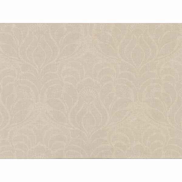 Sandor Cream Damask Wallpaper - York Wallcoverings - 2830-2772