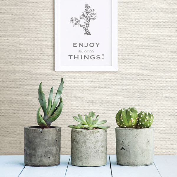 Agave Off White Faux Grasscloth Wallpaper - York Wallcoverings - 2902-24281 - York Wallcoverings Wallpaper