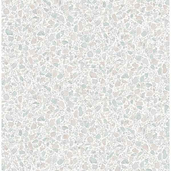 Aldrich Light Grey Terrazzo Wallpaper - York Wallcoverings - 2900-24957 - York Wallcoverings Wallpaper