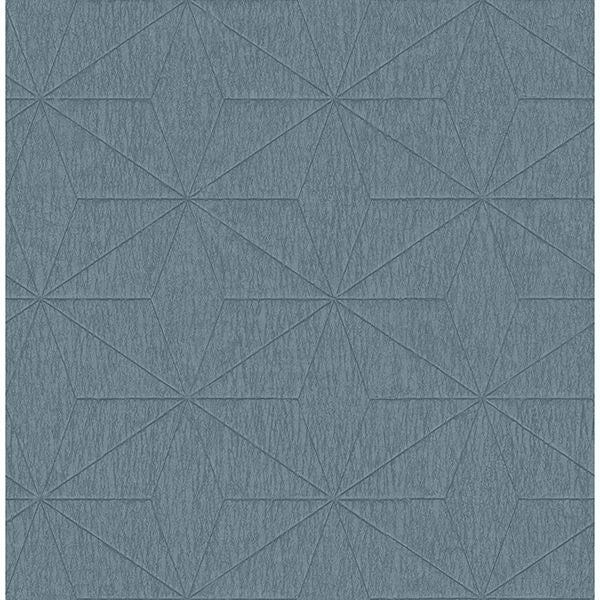 Picture of Bernice Teal Geometric Wallpaper