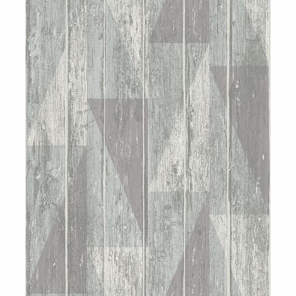 Picture of Nilsson Sage Geometric Wood Wallpaper