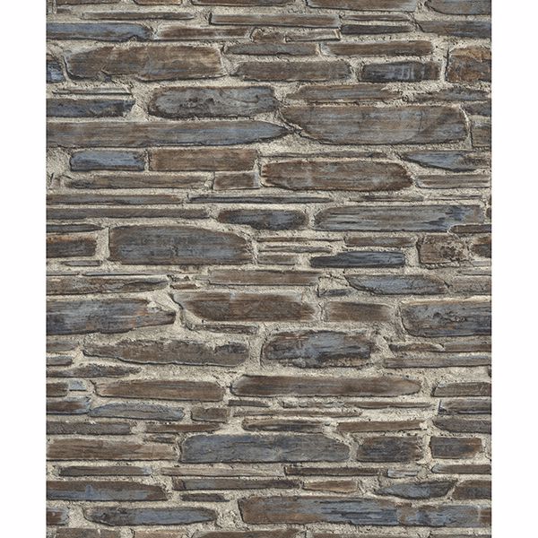 Picture of Cassandre Grey Stone Wallpaper