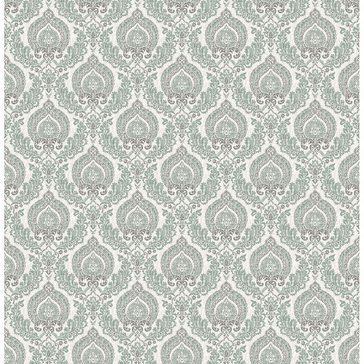 Picture of Lulu Dark Green Damask