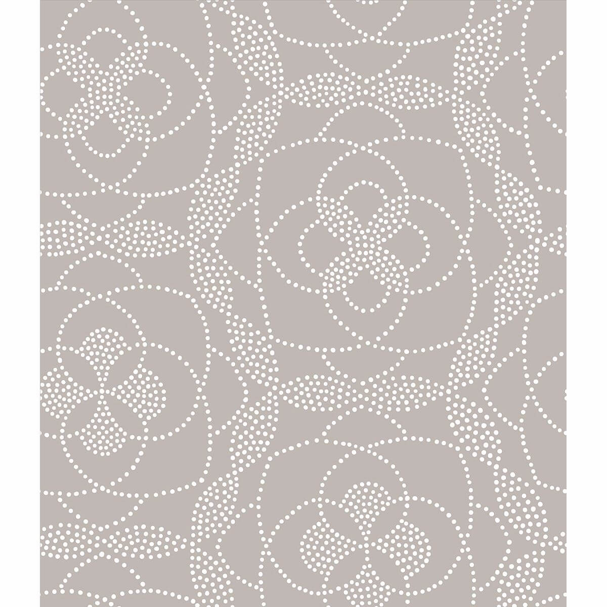 cosmos-light-grey-dot-wallpaper-york-wallcoverings-2697-22638 - York Wallcoverings Papel pintado