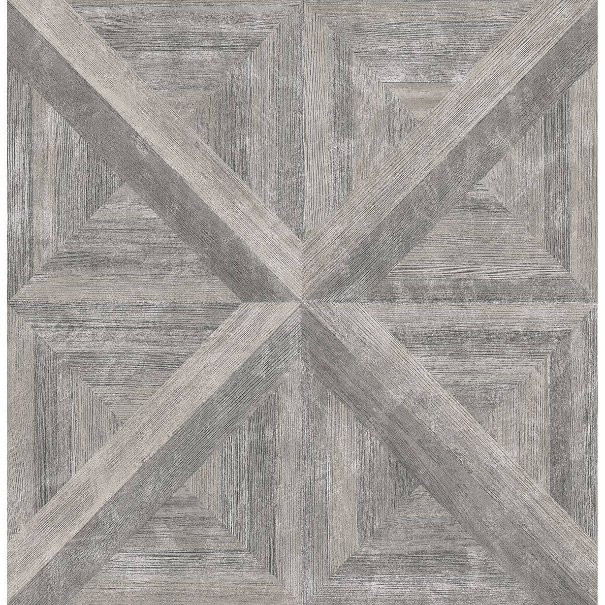 Carriage House Taupe Wood Wallpaper - York Wallcoverings - 2540-24018 - York Wallcoverings Wallpaper